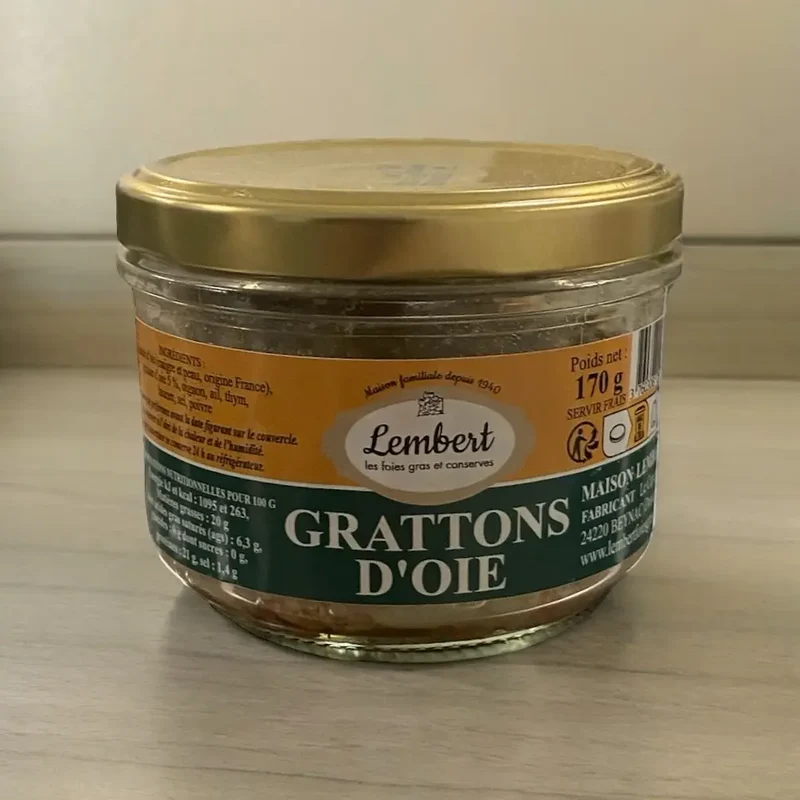 Grattons d'oie - 170g