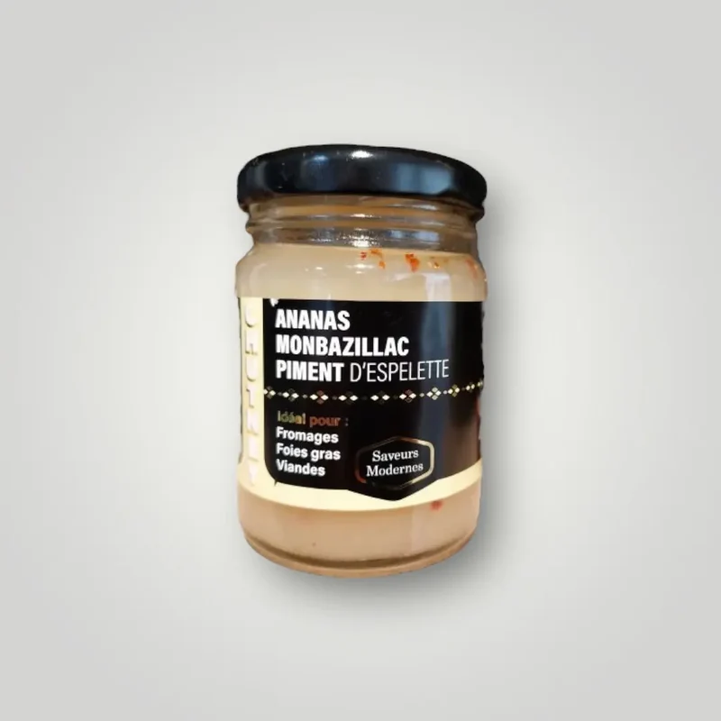 Chutney Ananas Monbazillac Piment d'Espelette - 100g