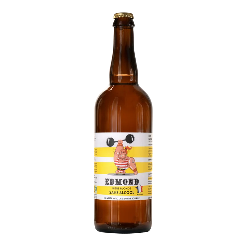 Bière blonde française bio 75cl - Edmond