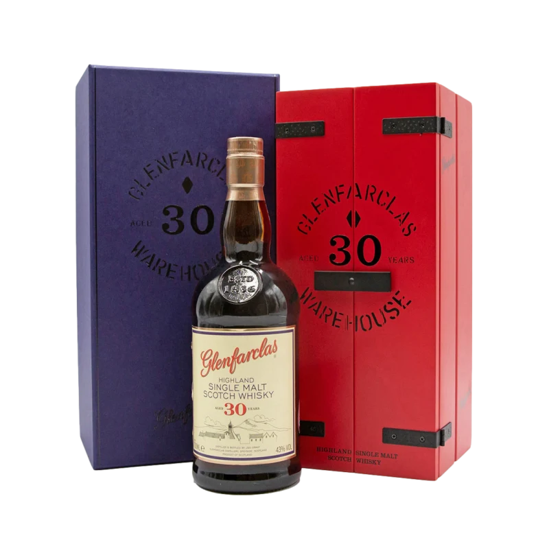 Whisky Glenfarclas - Single Malt Scotch Whisky - 30 ans- 43°
