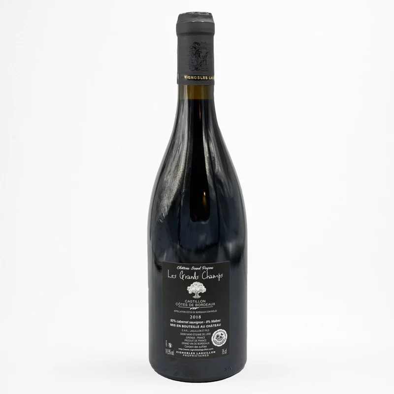 Château Grand Peyrou - Les Grands Champs - 2018 - Vin de Castillon Côtes de Bordeaux