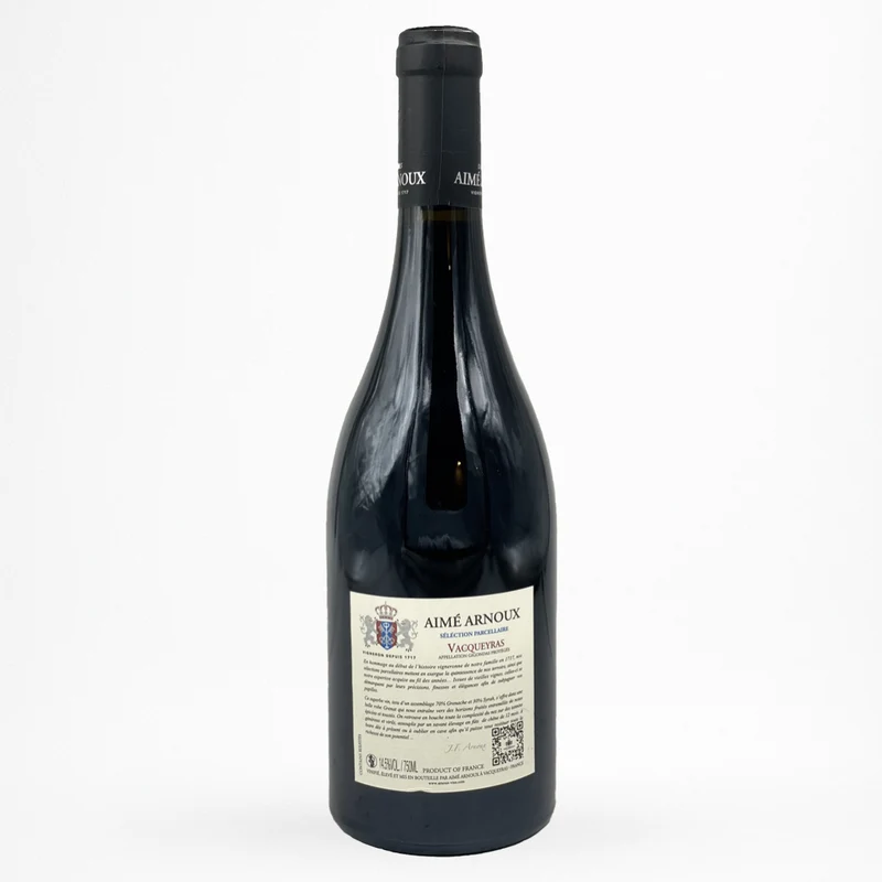 Aimé Arnoux - Sélection Parcellaire - 2018 - Vin de Vacqueyras