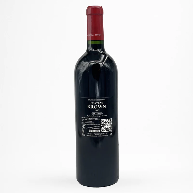 Château Brown - 2010 - Vin de Pessac-Léognan