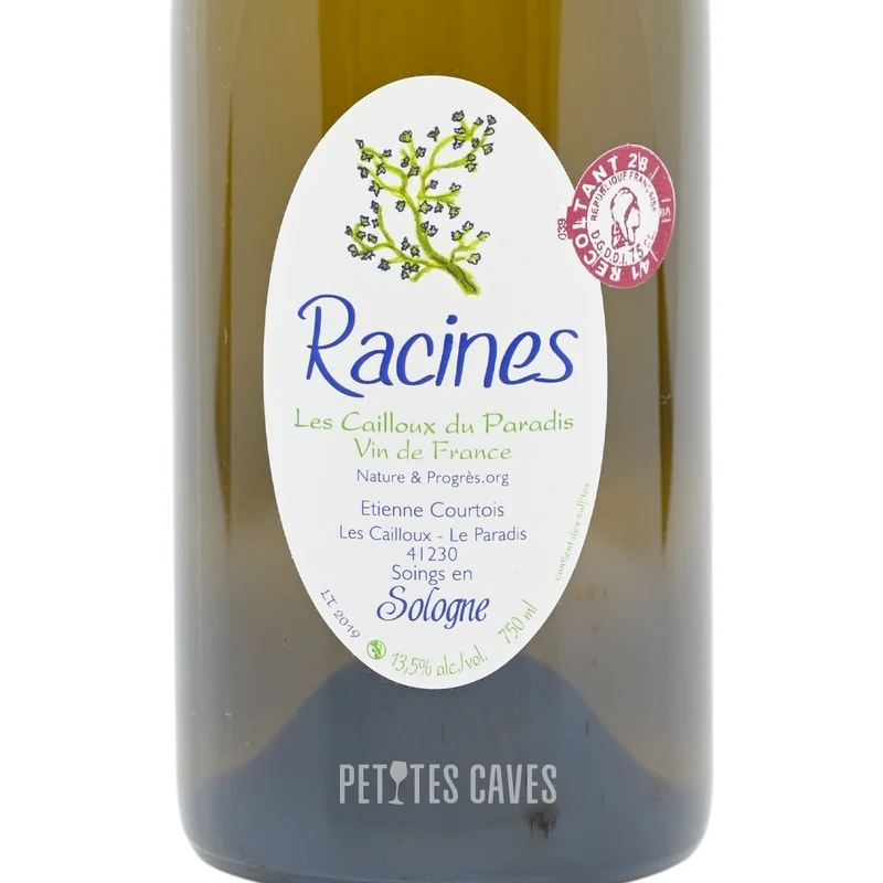 Racines blanc 2022 | Cailloux du Paradis