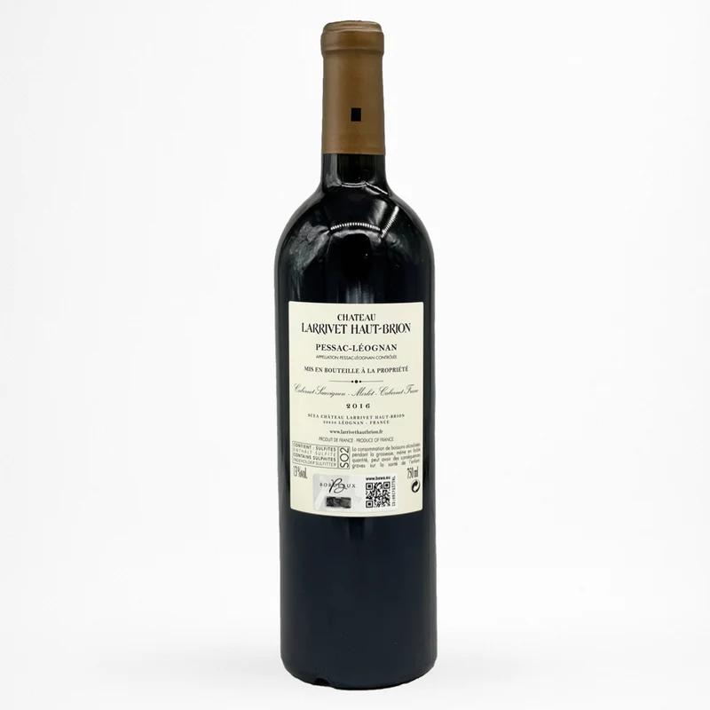 Château Larrivet Haut-Brion - 2016 - Vin de Pessac-Léognan