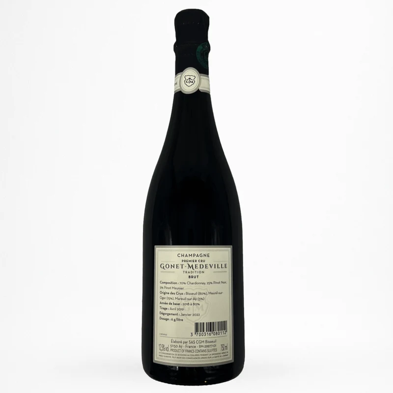 Champagne Gonet Medeville - Brut Tradition - NV - Champagne 1er Cru