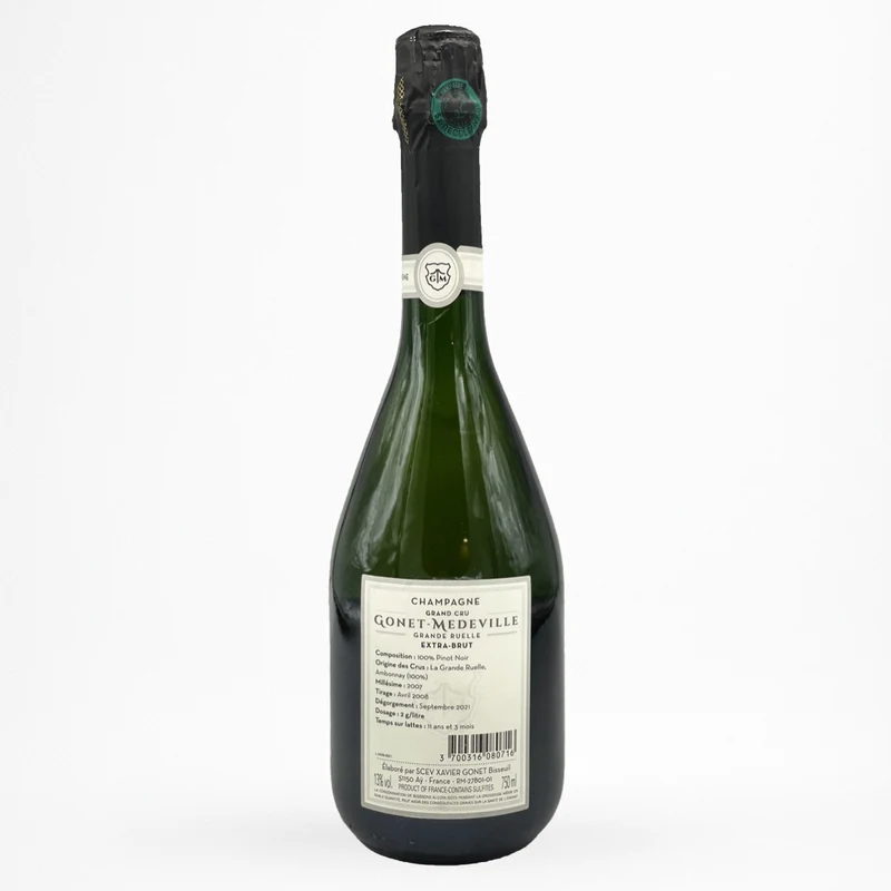 Champagne Gonet Medeville - La Grande Ruelle Extra Brut - 2007 - Champagne Grand Cru