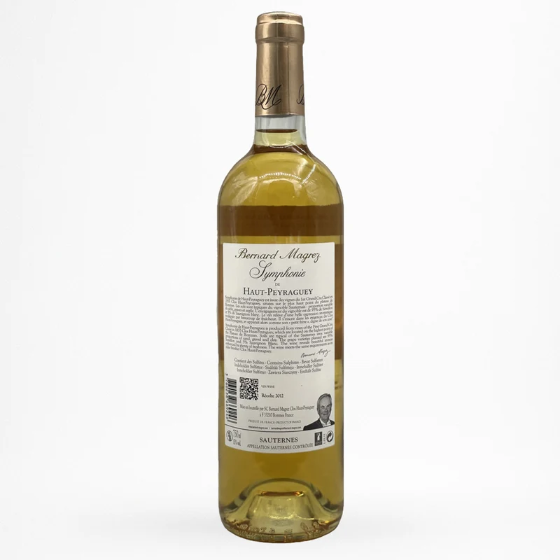 Clos Haut-Peyraguey - Symphonie de Haut-Peyraguey - 2012 - Vin de Sauternes