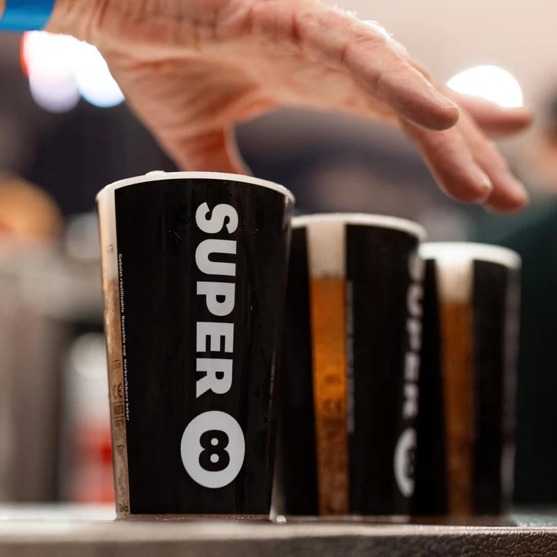 Bière blonde 0.0% - Super 8