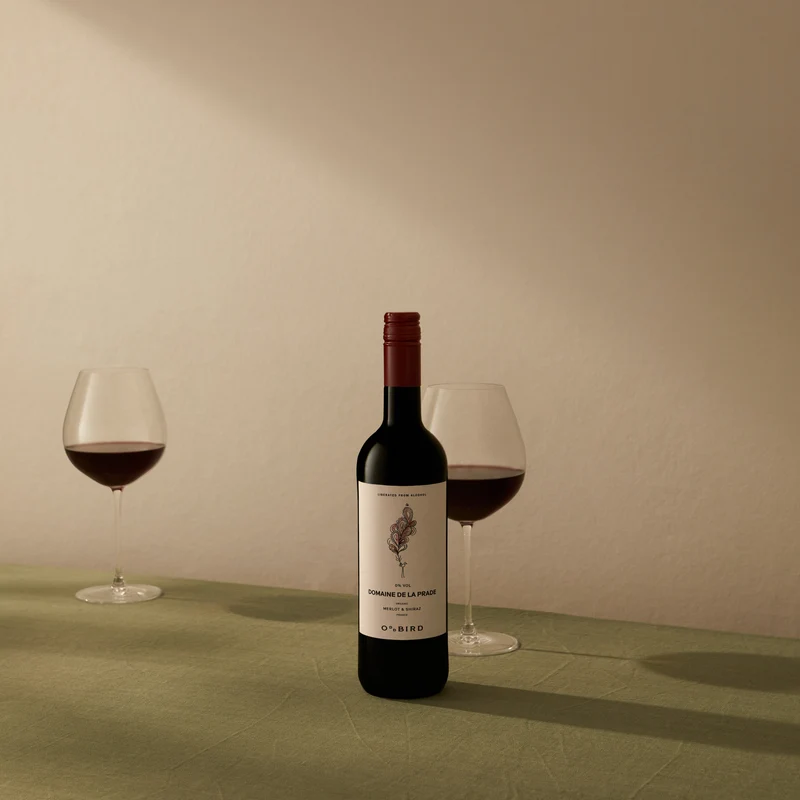La Prade rouge Merlot et Shiraz - Oddbird