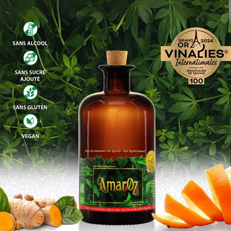 Amaroz - Amer sans alcool - Djin