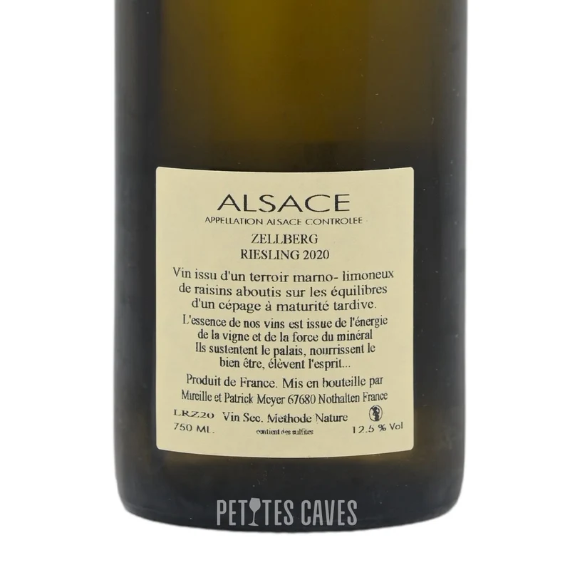 Zellberg l'hermitage 2020 | Domaine julien Meyer