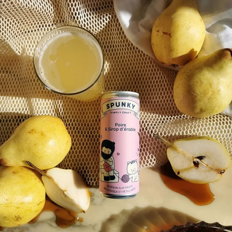 Framboise et Pêche de vigne - Spunky