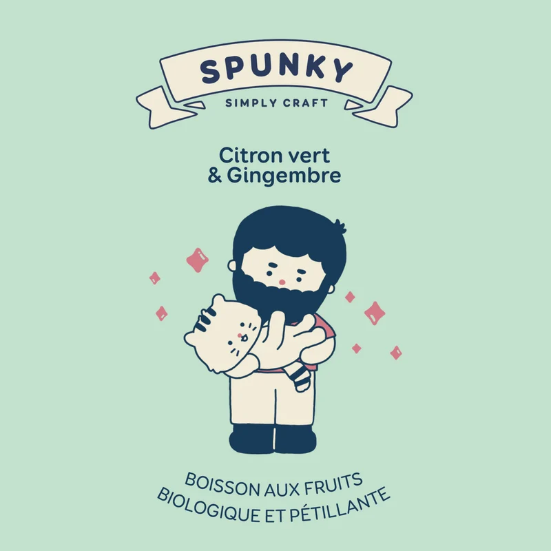 Citron vert et Gingembre - Spunky