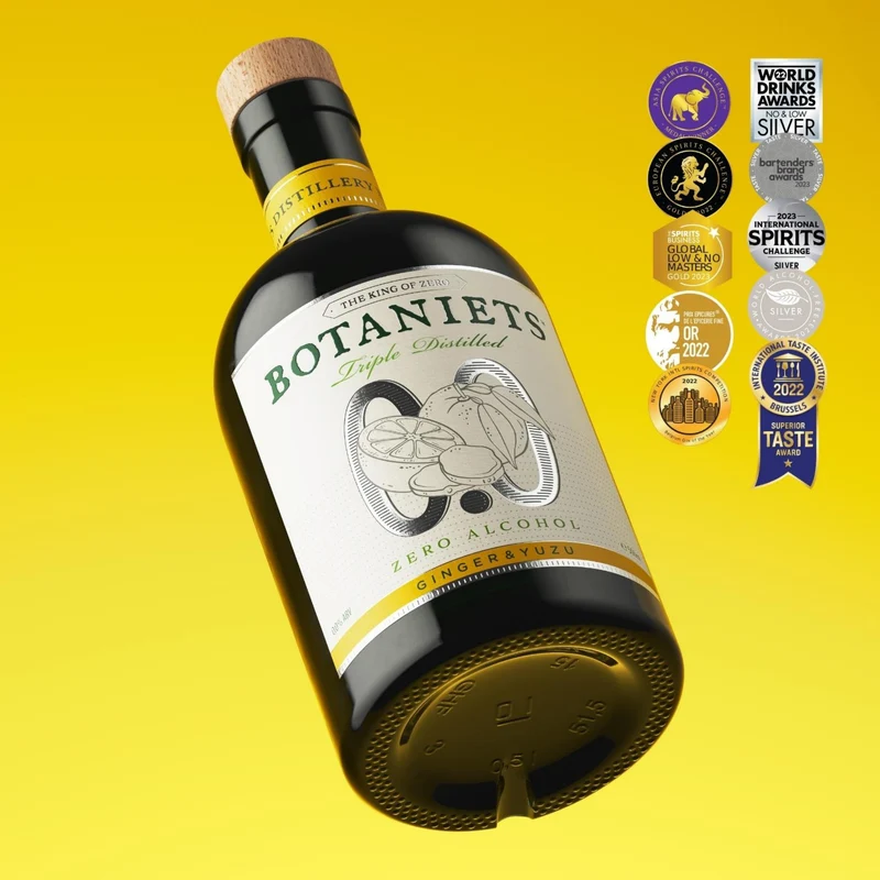 Botaniets Ginger-Yuzu 0.0% - Niets Co.