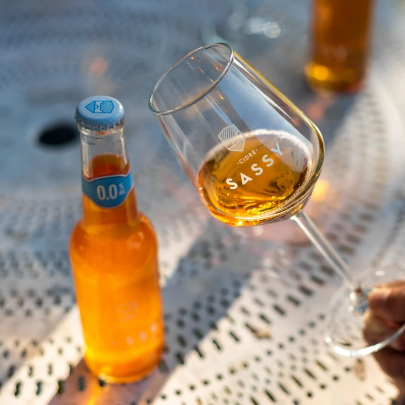 Cidre bio sans alcool - Maison Sassy