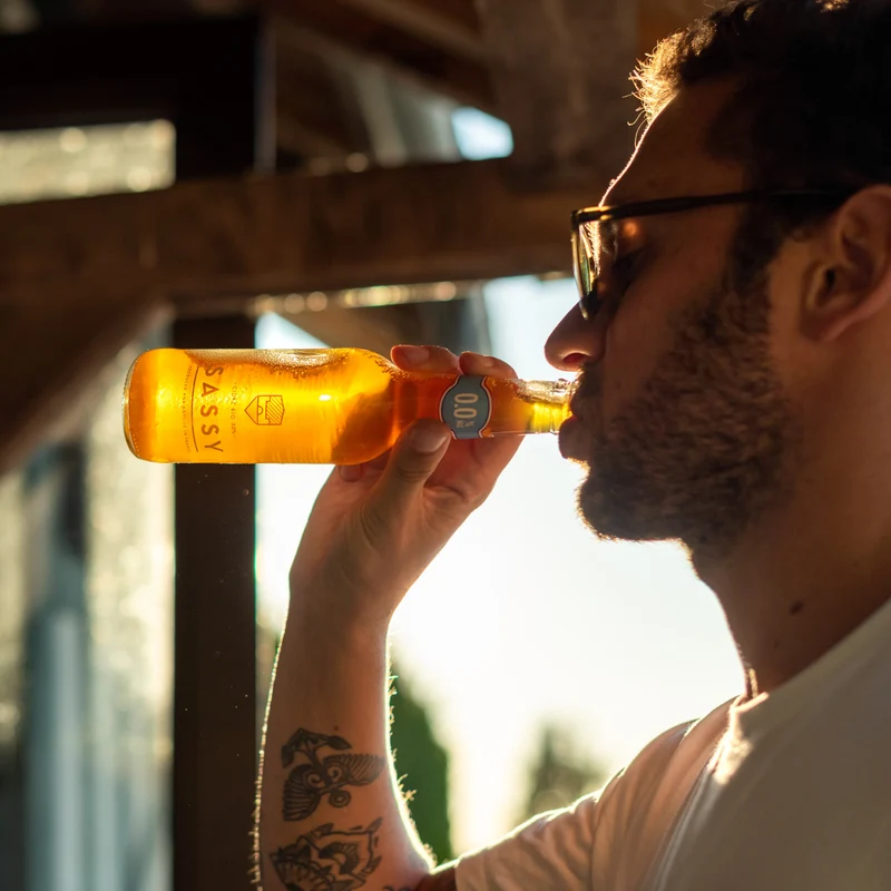 Cidre bio sans alcool - Maison Sassy