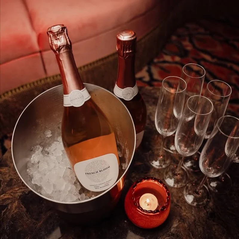 Le Rosé - Effervescent bio sans alcool 0% - French Bloom