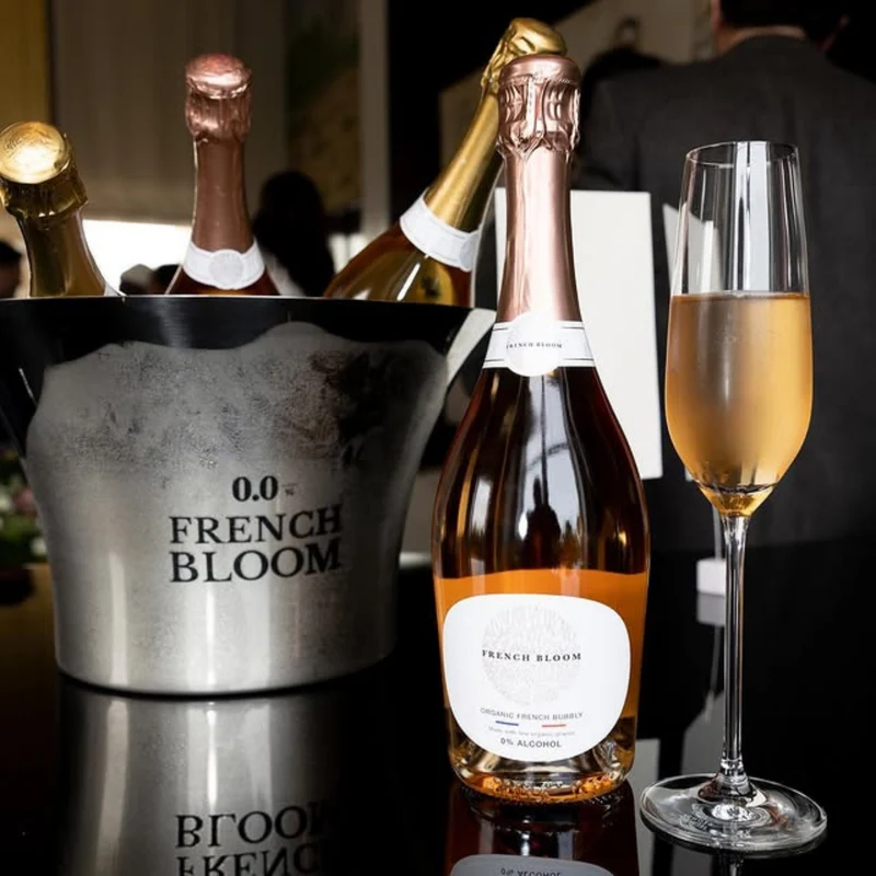 Le Rosé - Effervescent bio sans alcool 0% - French Bloom