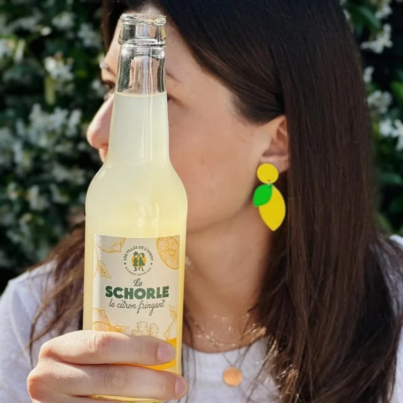 Le Schorle Citron Gingembre Fringant - Les filles de l'Ouest