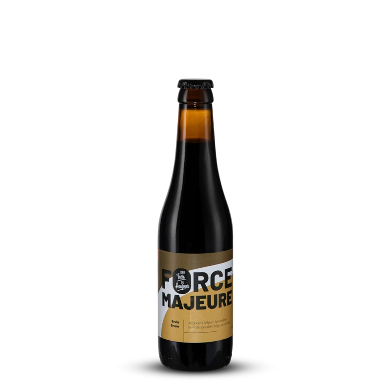 Brune belge 0,4% 33 cl - Force Majeure