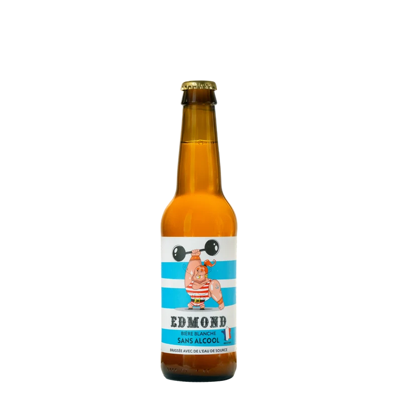 Bière blanche sans alcool - Edmond