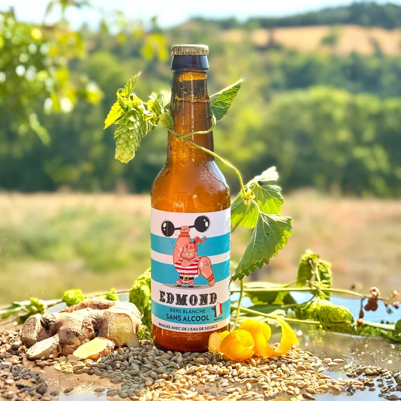 Bière blanche sans alcool - Edmond