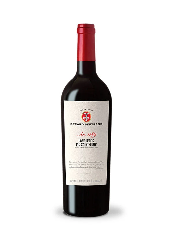Héritage "An 1189" AOP Pic Saint Loup 2024 – Lot 6 Bouteilles 75cl vin rouge