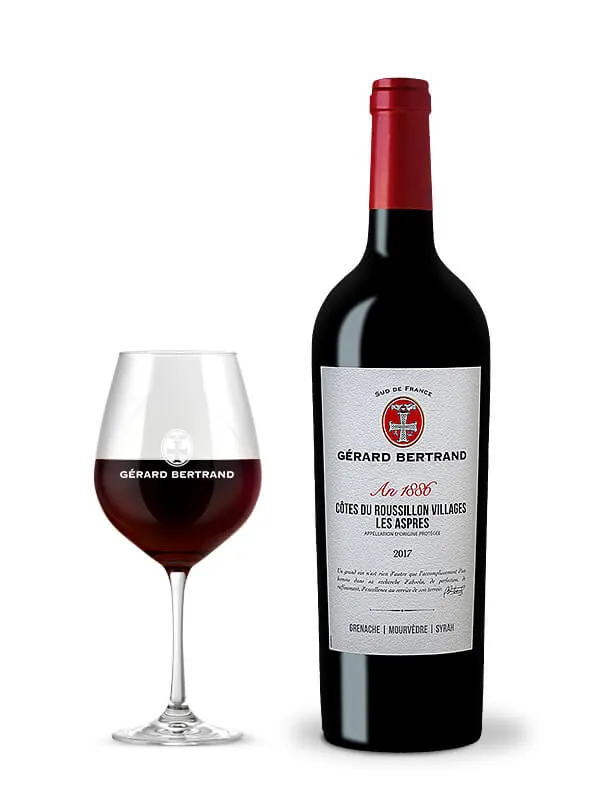 Héritage AOP Côtes du Roussillon Villages Les Aspres 2023 – Lot 6 Bouteilles 75cl vin rouge