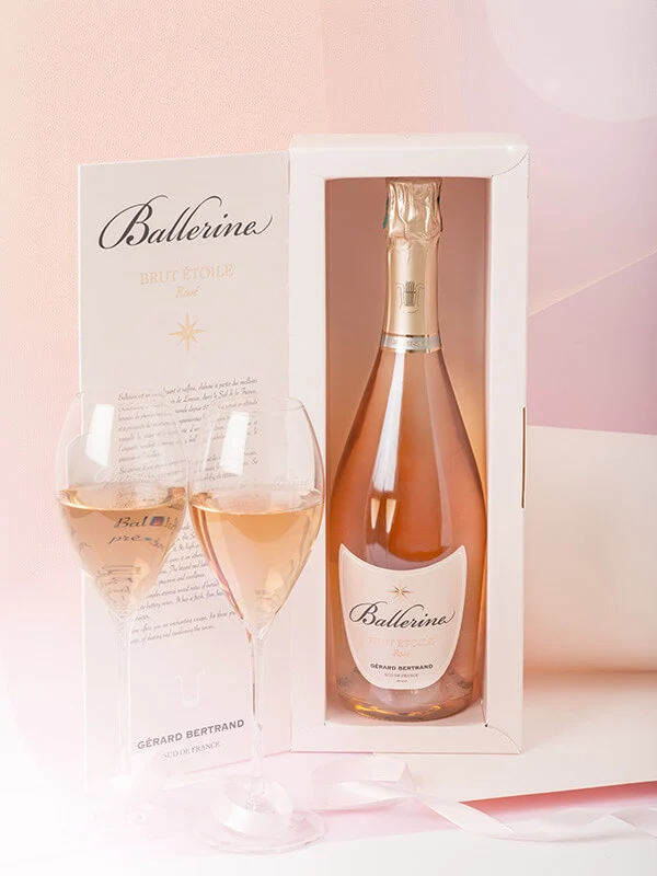 Ballerine Brut Étoilé Rosé AOP Crémant de Limoux – Non millésimé – Lot 6 Bouteilles 75cl