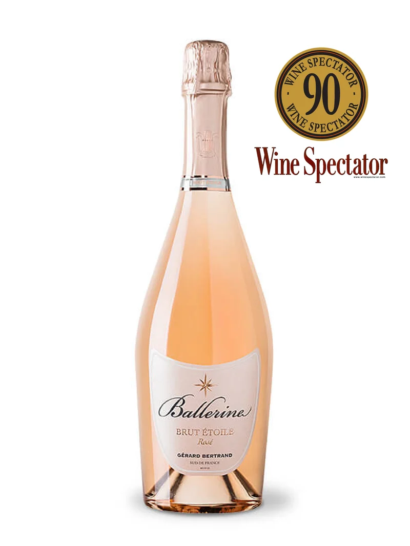 Ballerine Brut Étoilé Rosé AOP Crémant de Limoux – Non millésimé – Lot 6 Bouteilles 75cl