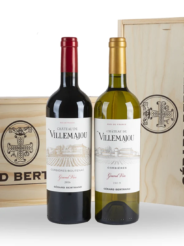 Coffret Château de Villemajou Grand Vin