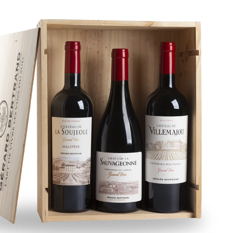 Coffret Sélection des grand vins rouge Gérard Bertrand