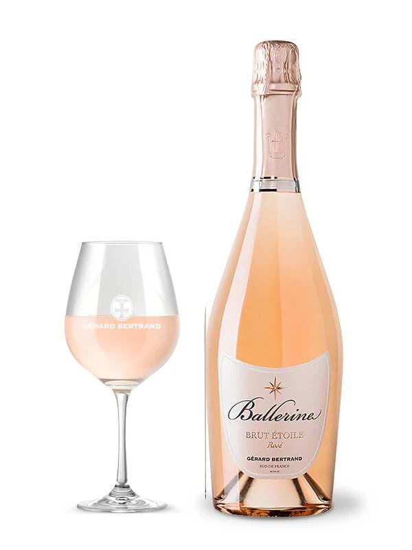 Ballerine Brut Étoilé Rosé AOP Crémant de Limoux – Non millésimé – 75cl