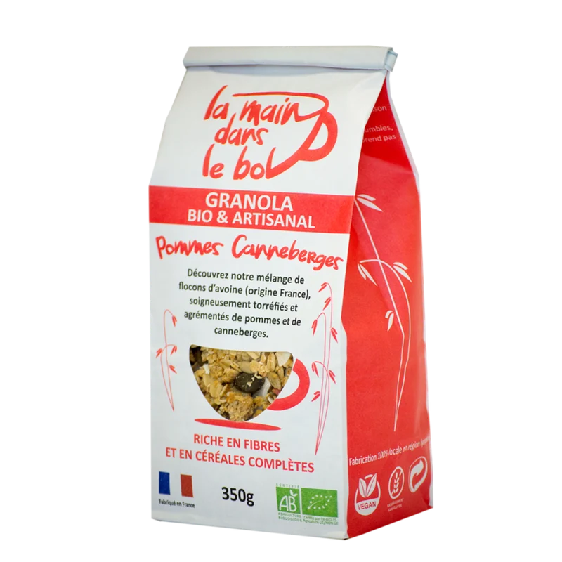 Granola Pommes et Canneberges | 350g