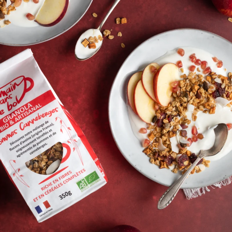 Granola Pommes et Canneberges | 350g