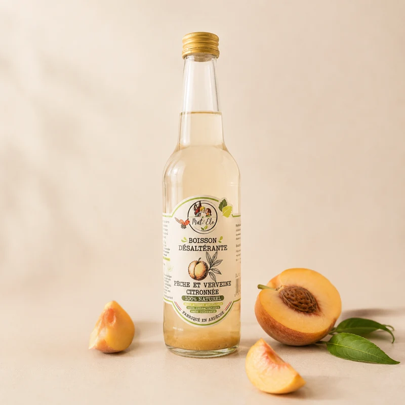 Infusion Glacée Verveine Citronnée et Pêche | 33cl