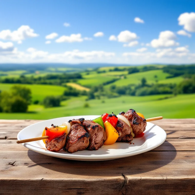 Brochettes de boeuf (100 gr min) x 10