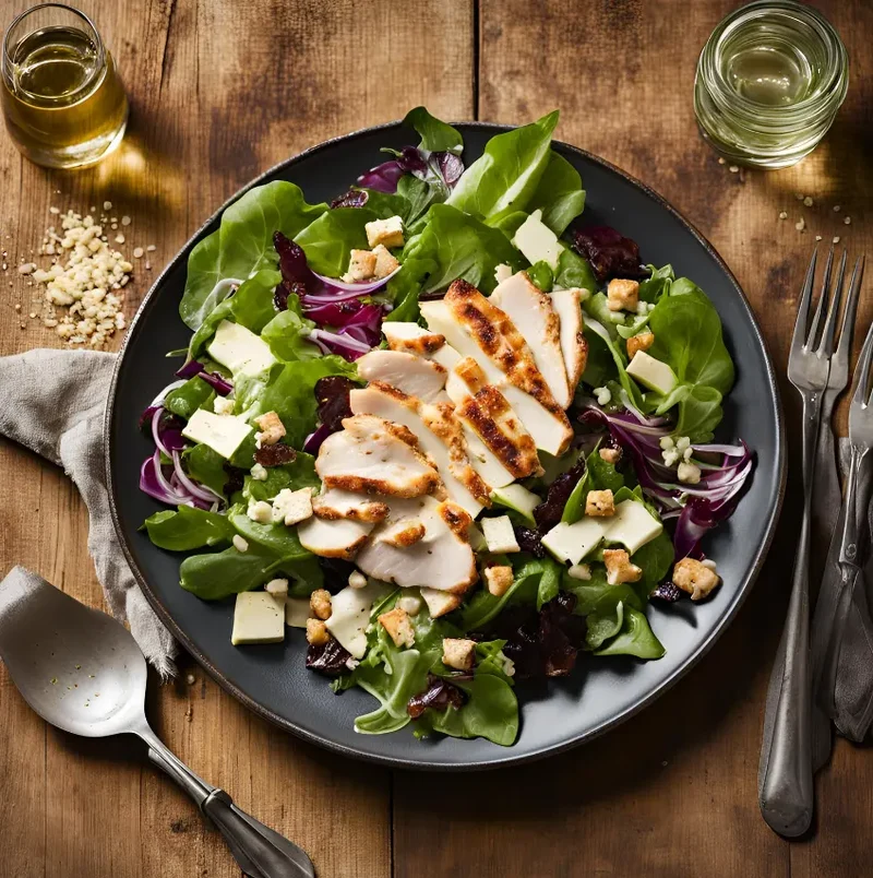 Box “Salade Gourmande au Poulet et Tomme d’Eyssal 🥗” - pour 4 personnes