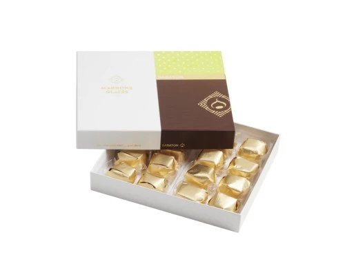 Marrons Glacés | Boîte Cadeau 16 pièces 300g