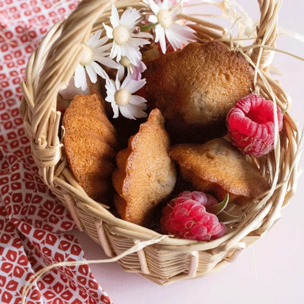 Boîte de 10 Madeleines Framboise | 250g