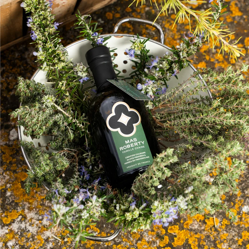 La Provençale | Olives Pressées et Herbes de Provence Bio | 25cl