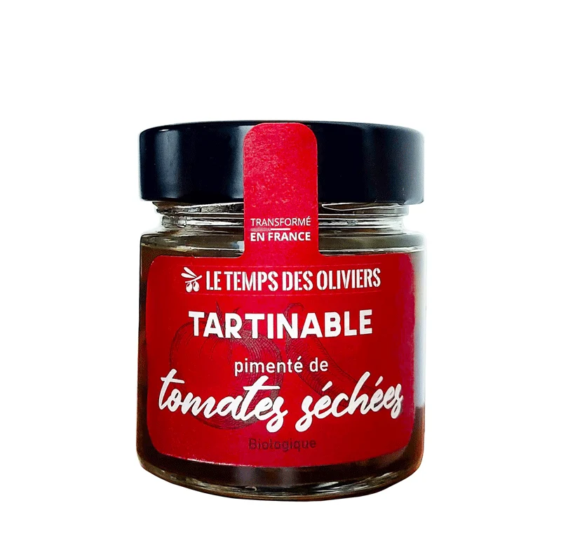 Tartinable Pimenté de Tomates Séchées Bio | 200g