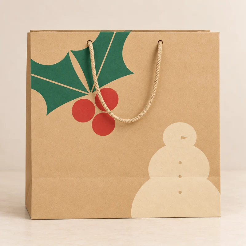 Grand Sac Cadeau Noël