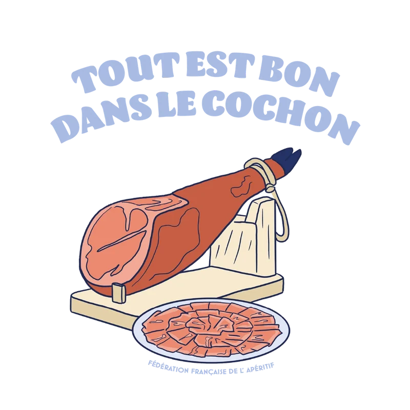 T-Shirt - Tout est bon dans le cochon