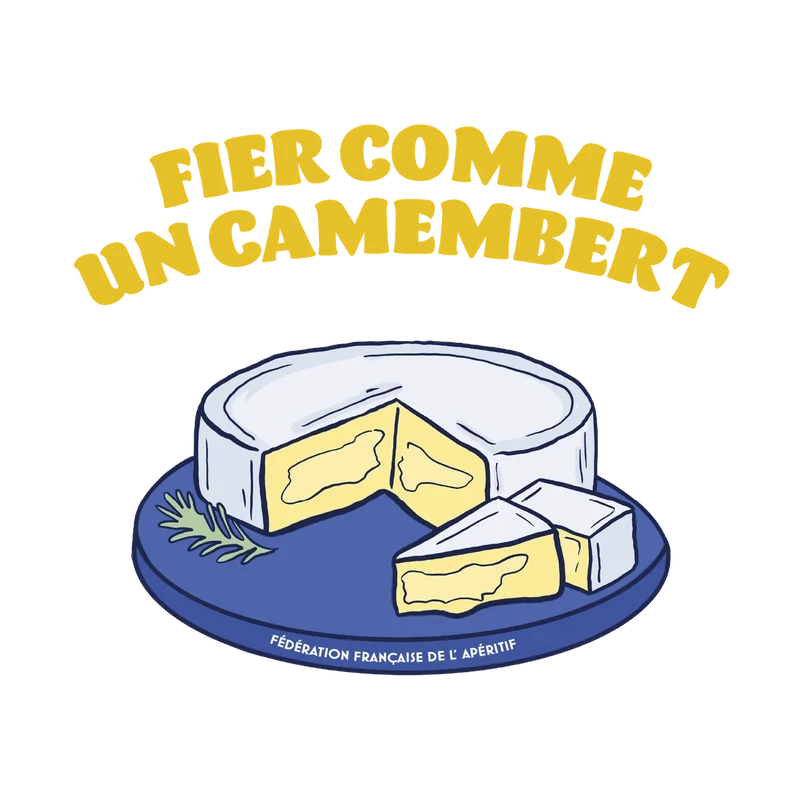 T-Shirt - Fier comme un Camembert