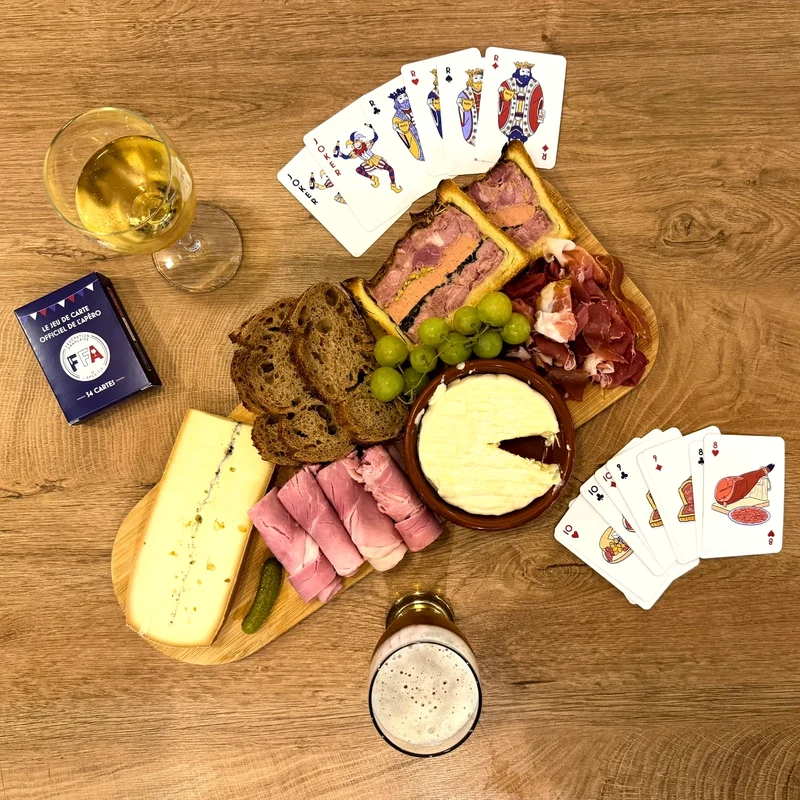 Jeu de 54 cartes FFA - Le jeu de carte officiel de l'Apéro