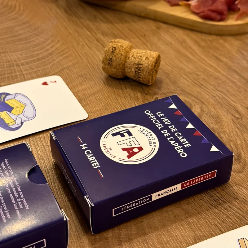 Jeu de 54 cartes FFA - Le jeu de carte officiel de l'Apéro