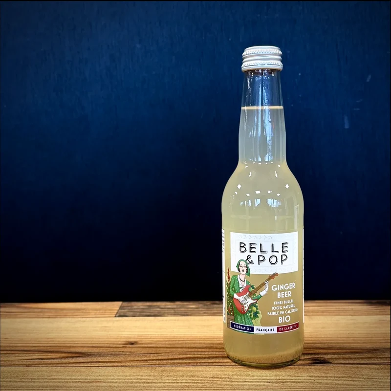 BELLE & POP Ginger Beer (33cl) - BIO