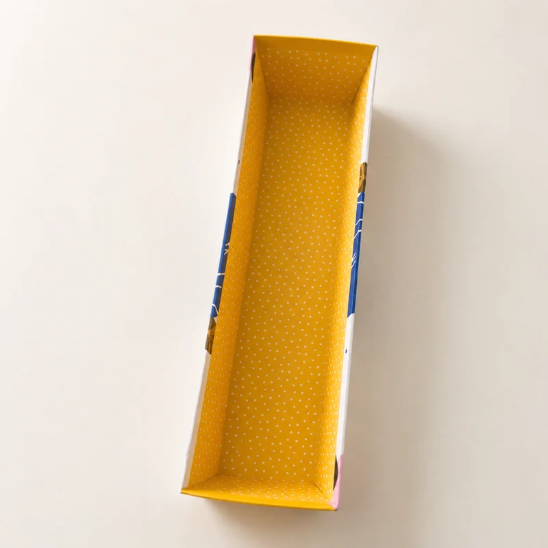 Coffret Cadeau Citron | Carton Rectangulaire Étroit